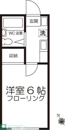 グリーンヒル西村の物件間取画像